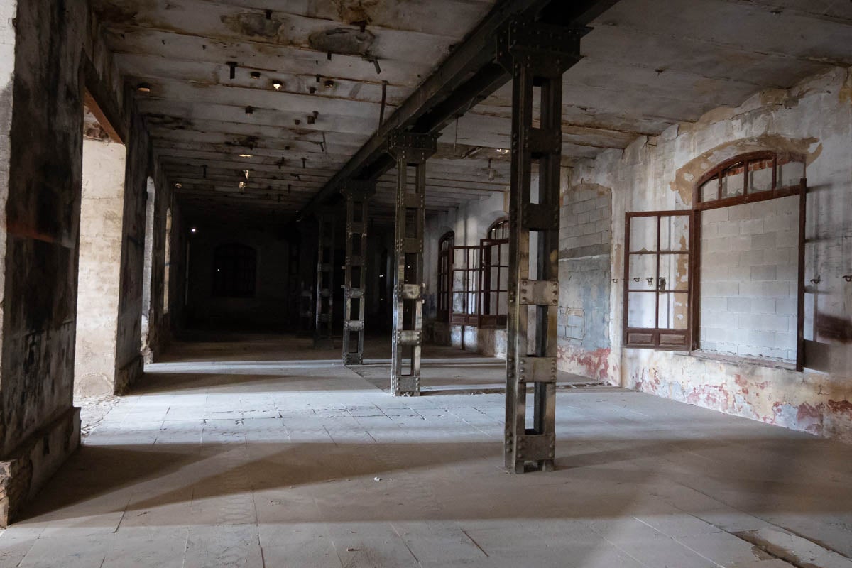 Dentro de la Azucarera