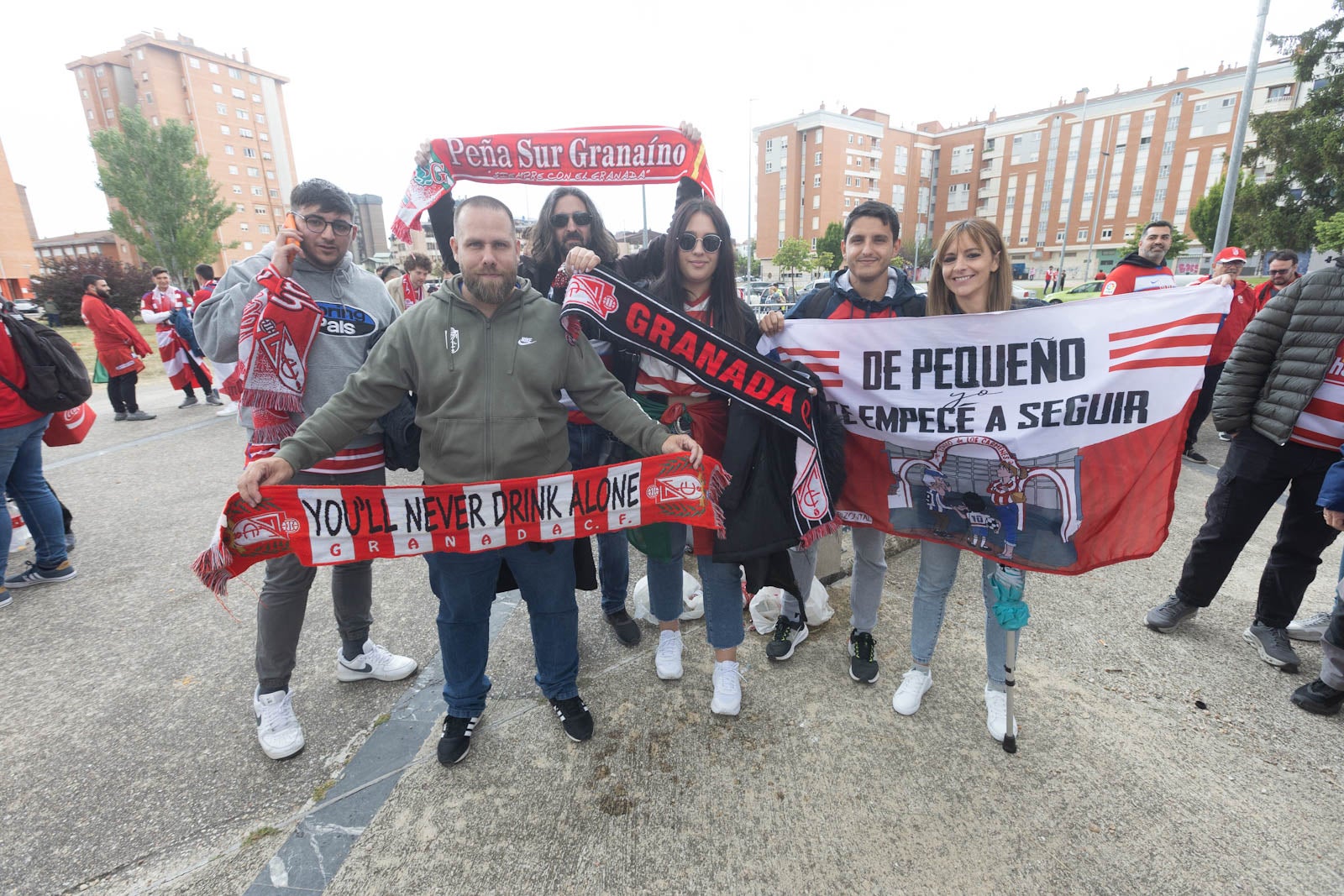 Encuéntrate en las calles de Miranda antes del partido del Granada