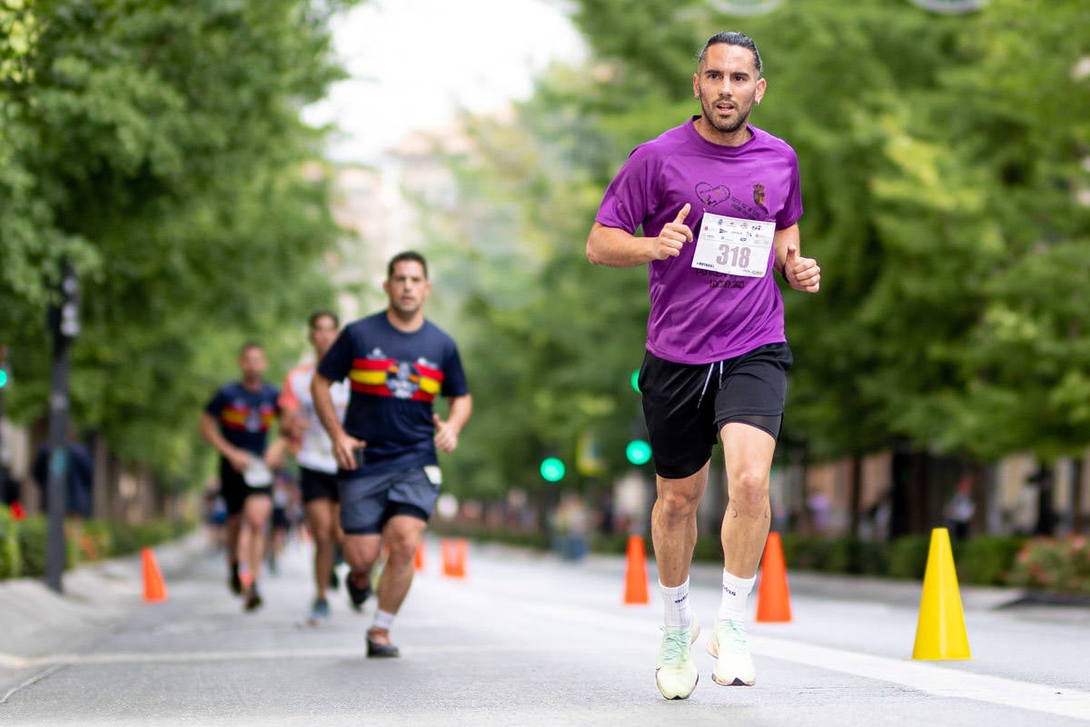 Encuéntrate en la carrera solidaria Ruta 091 de la Policía en Granada