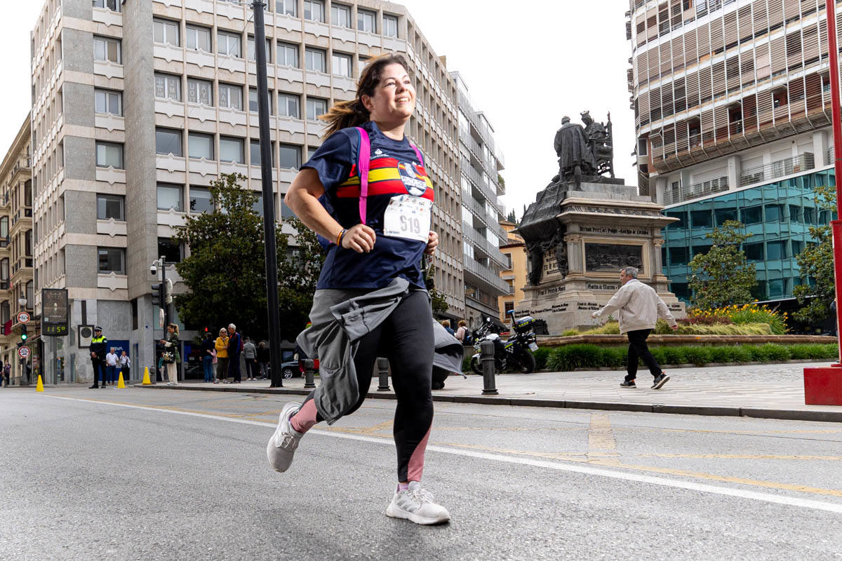 Encuéntrate en la carrera solidaria Ruta 091 de la Policía en Granada