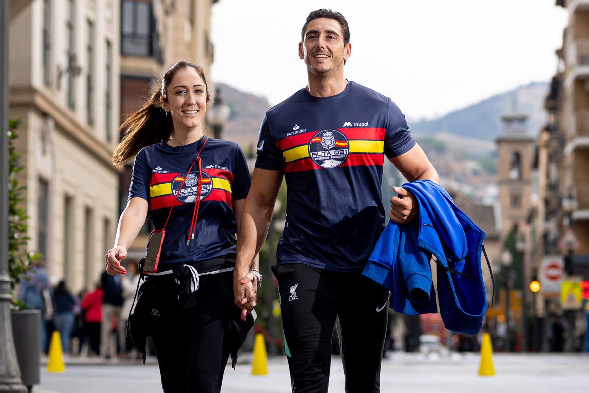 Encuéntrate en la carrera solidaria Ruta 091 de la Policía en Granada