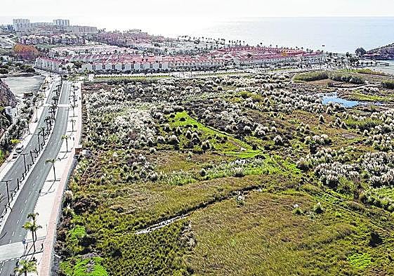Vista general de la localidad y su zona de expansión turística.