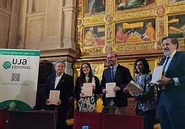 Presentación del libro en la Catedral de Jaén.