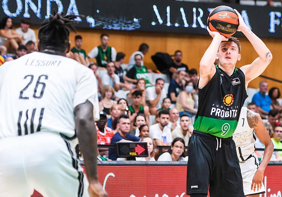 Kyle Guy, que llegó a Badalona de los Heat, es la principal amenaza exterior.
