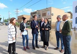 Las lluvias dejan en la presa de Cuevas del Almanzora seis hectómetros cúbicos de agua en solo un día