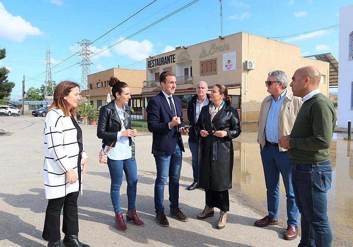 Las lluvias dejan en la presa de Cuevas del Almanzora seis hectómetros cúbicos de agua en solo un día