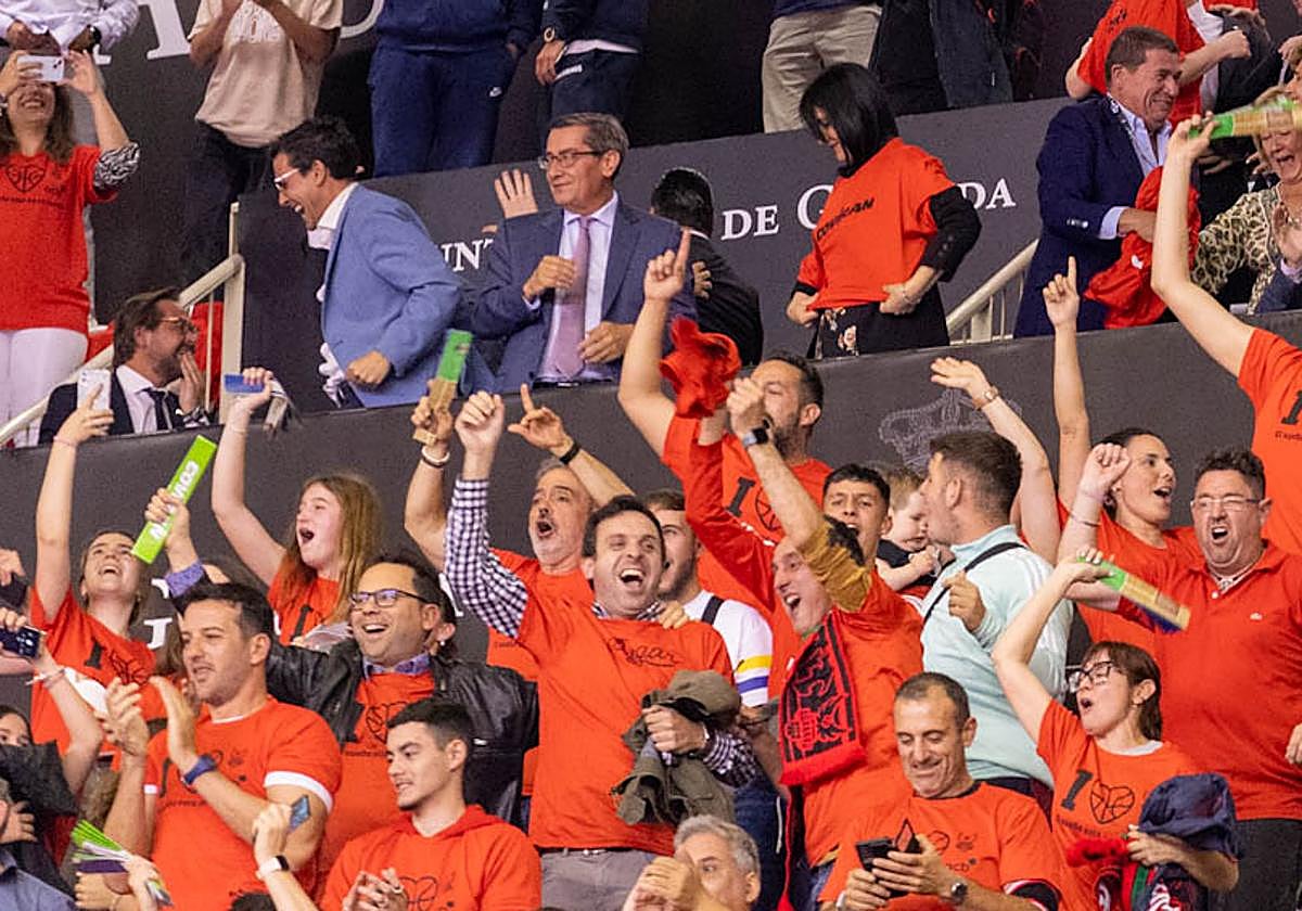 Palco del Palacio de los Deportes de Granada.