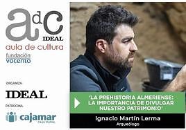 Ignacio Martín Lerma estrena el Aula de Cultura de IDEAL Almería
