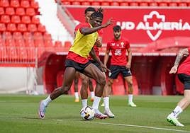 El Bilal Touré ha completado una nueva sesión y estará ante el Valladolid.