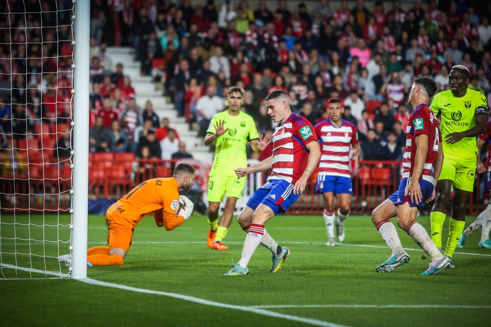 Las imágenes del Granada-Leganés a pie de campo