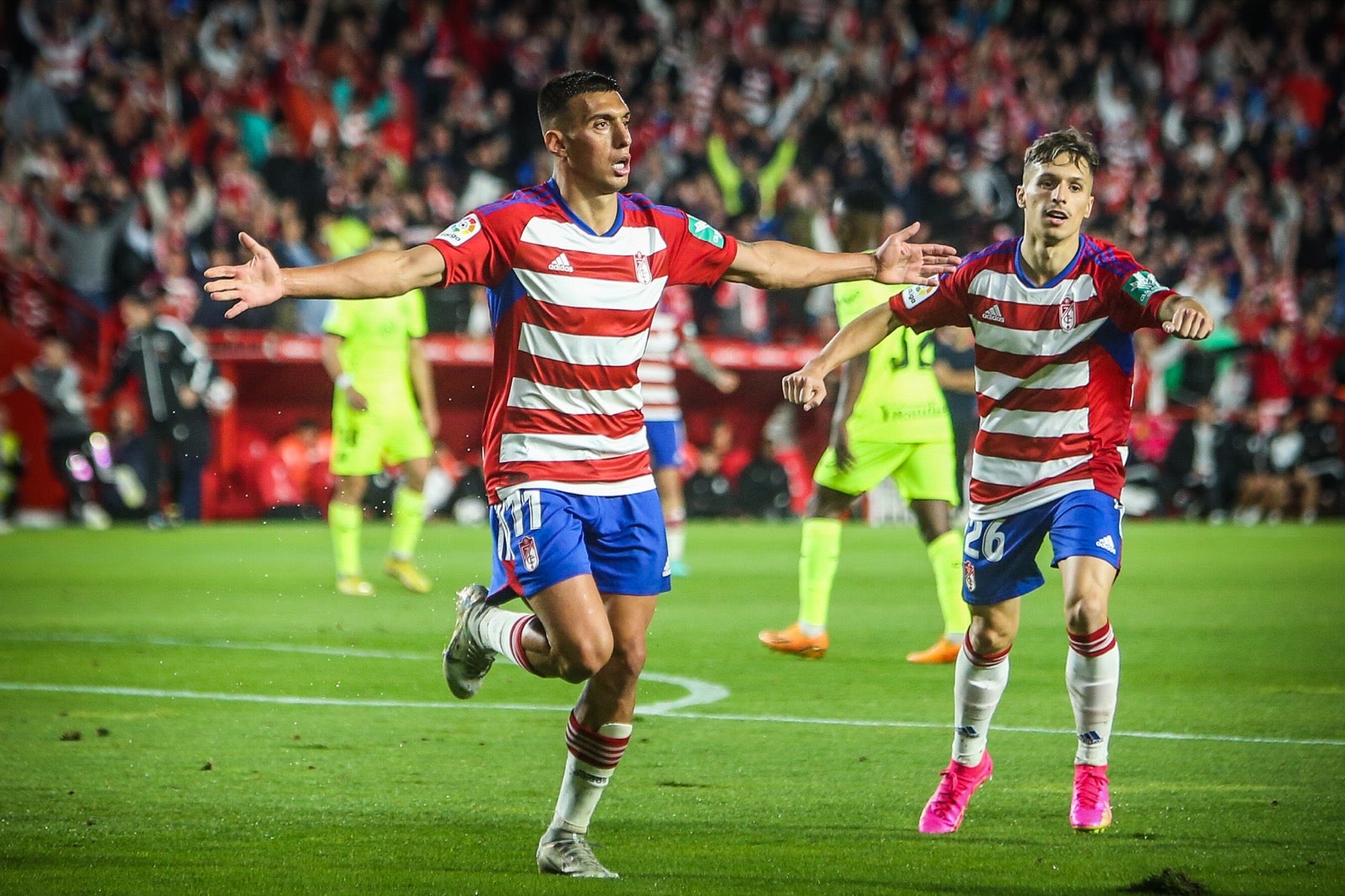 Las imágenes del Granada-Leganés a pie de campo