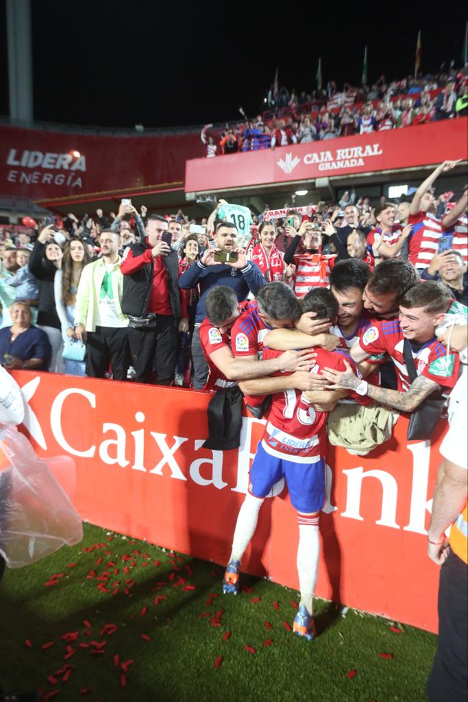 Las imágenes del Granada-Leganés a pie de campo