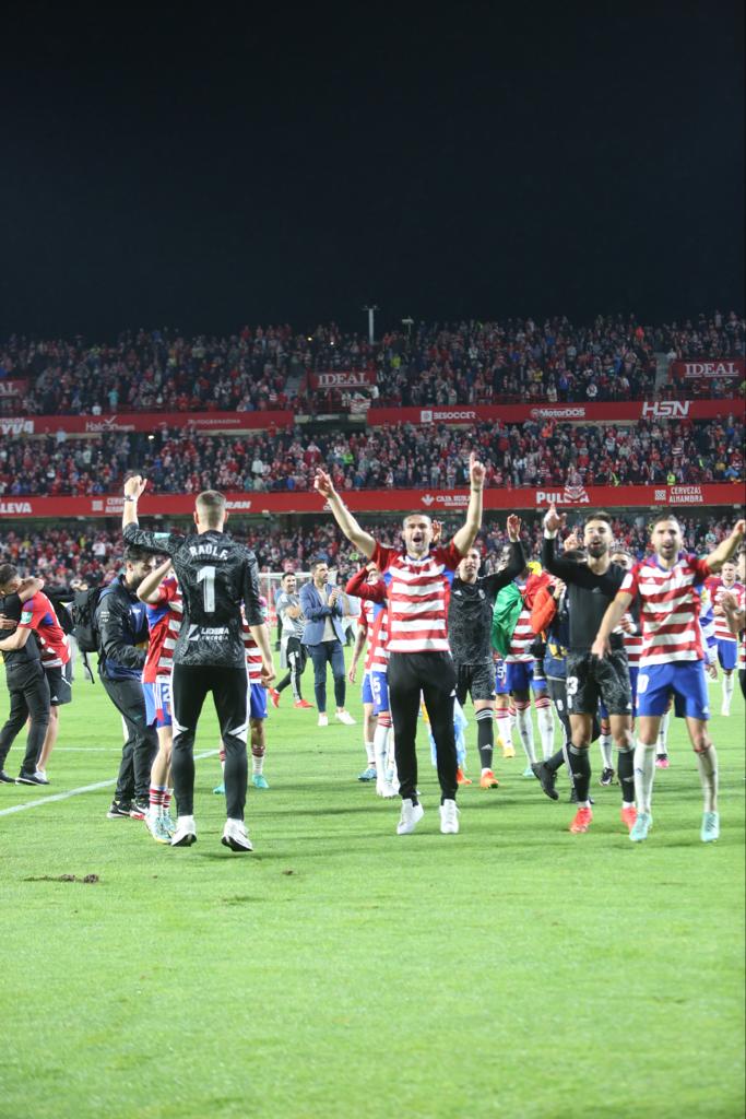 Las imágenes del Granada-Leganés a pie de campo