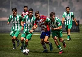 Mario da Costa, en el partido ante el Betis Deportivo.