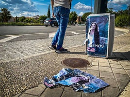 Propaganda electoral de Ciudadanos.