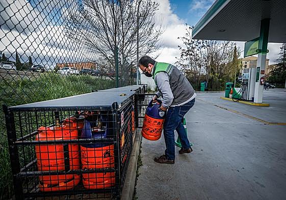 El precio de la bombona de butano para el mes de junio.