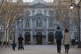 Edificio del Tribunal Supremo.