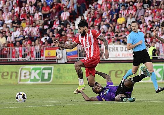 El Almería va hacia arriba ante el último partido del campeonato.