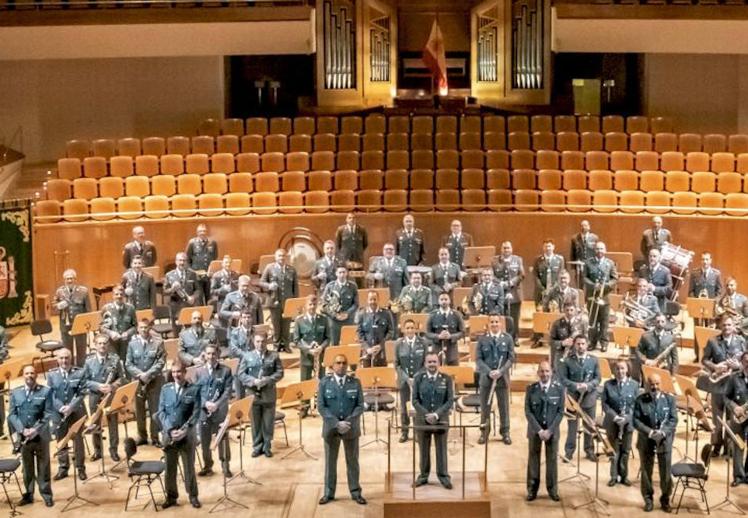 UNidad de Música de la Guardia Civil.