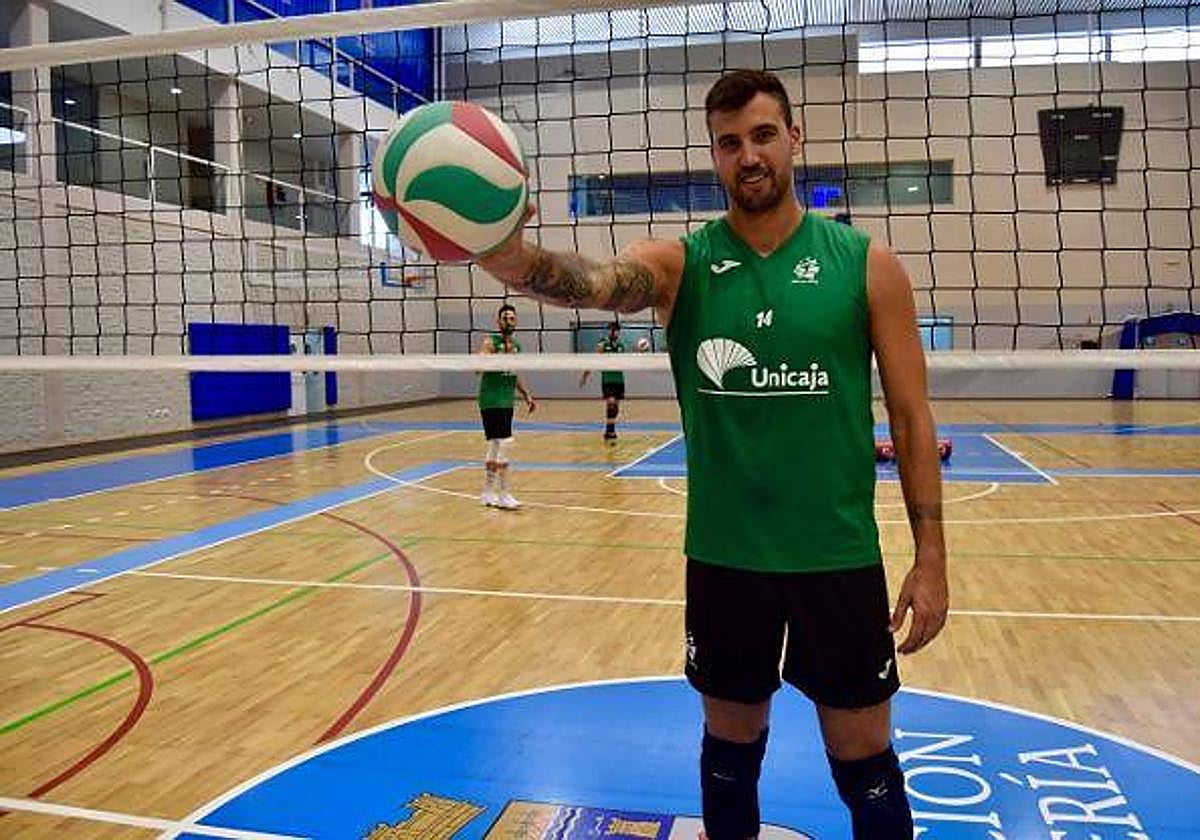 Borja Ruiz aportará experiencia al equipo almeriense.