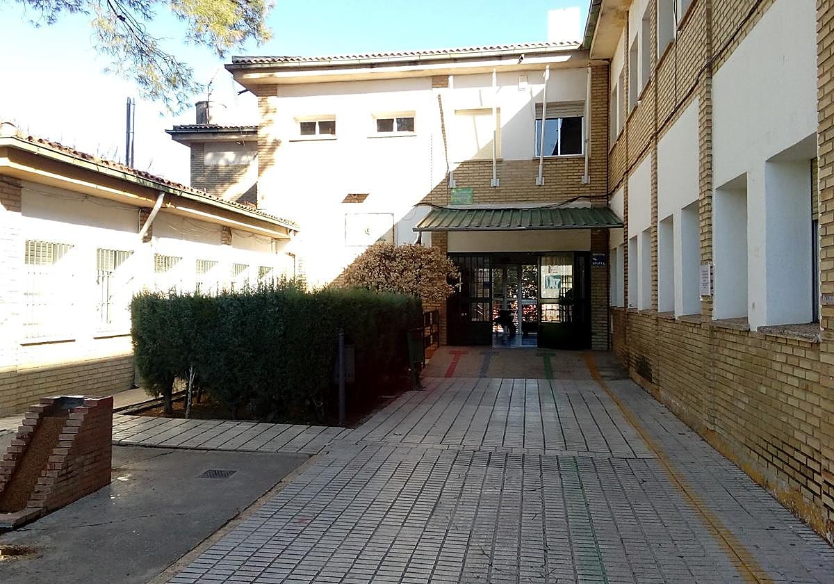 Patio del colegio Pedro Corchado de Bailén.