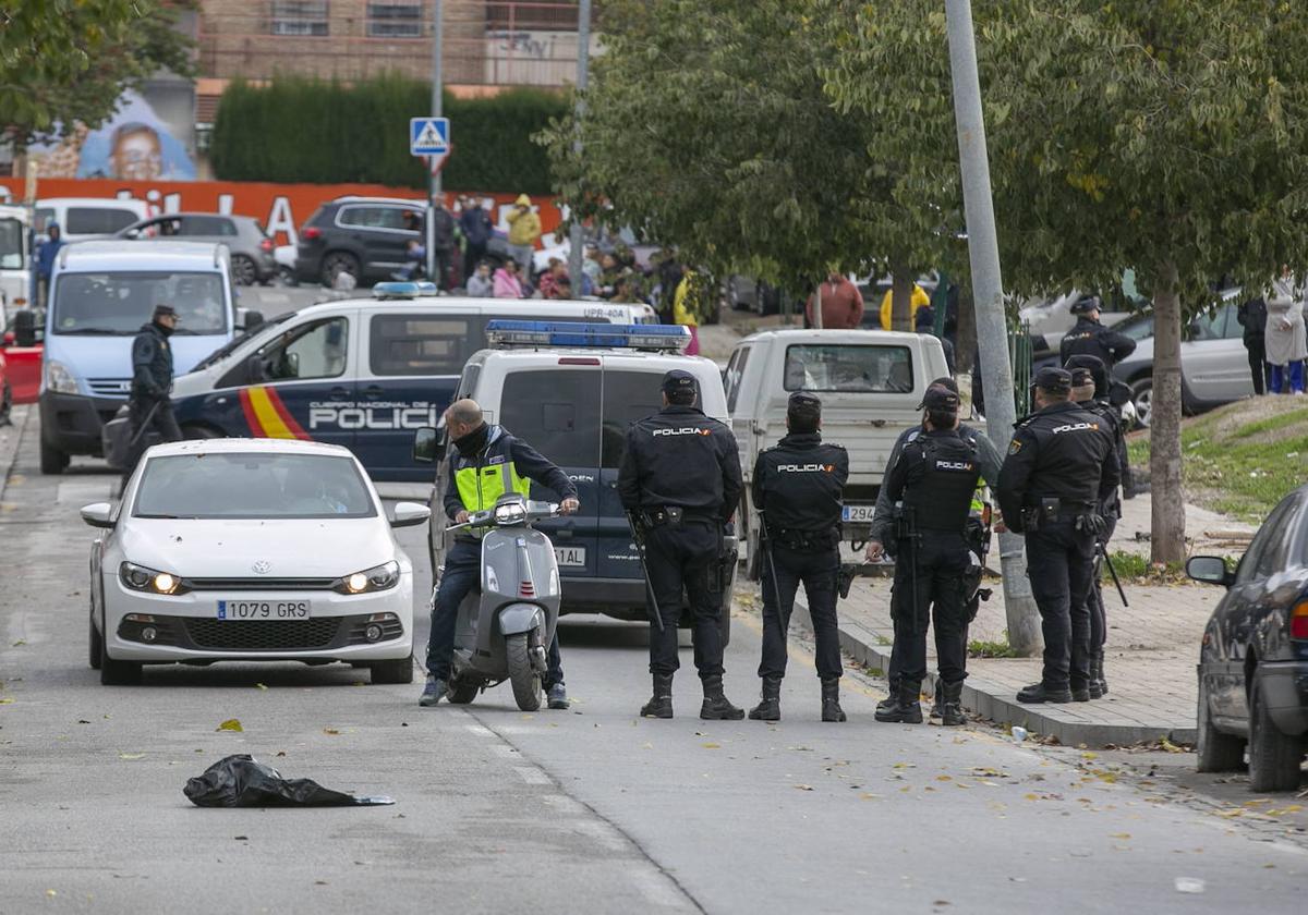 Operación policial contra un grupo criminal en la capital granadina,