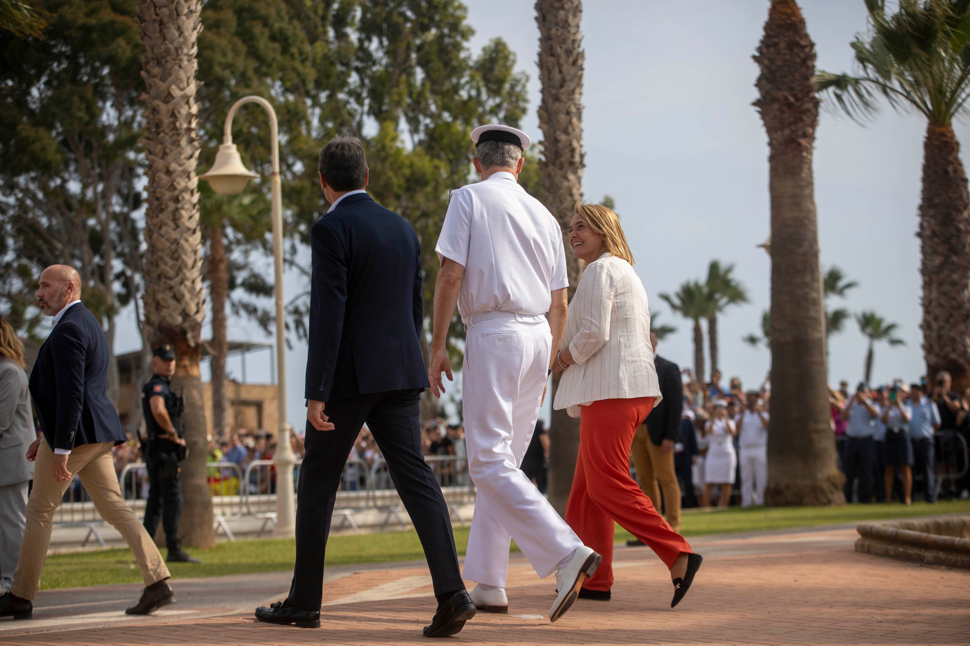 Las imágenes de la Armada en Motril con la presencia de Rey Felipe VI