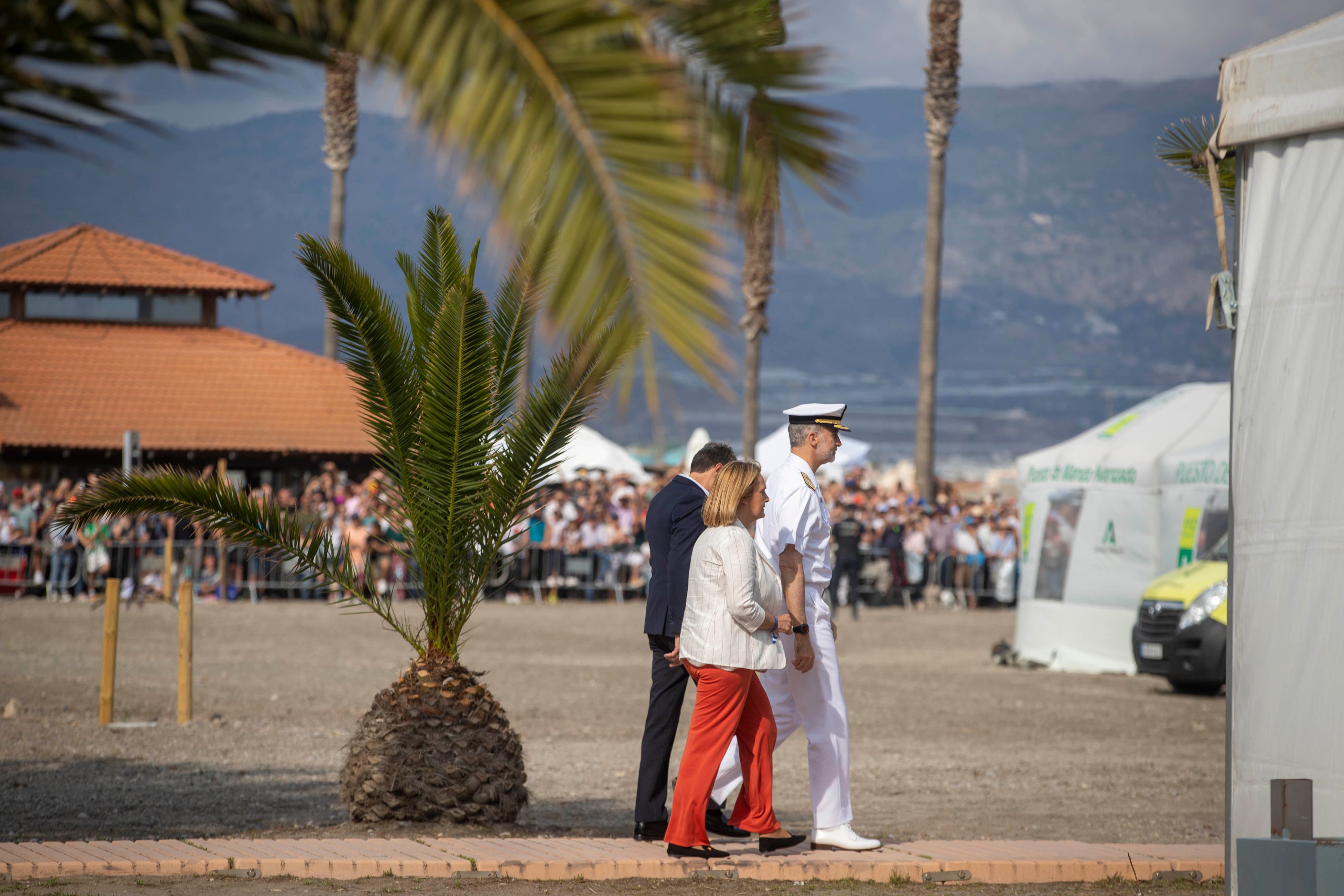 Las imágenes de la Armada en Motril con la presencia de Rey Felipe VI