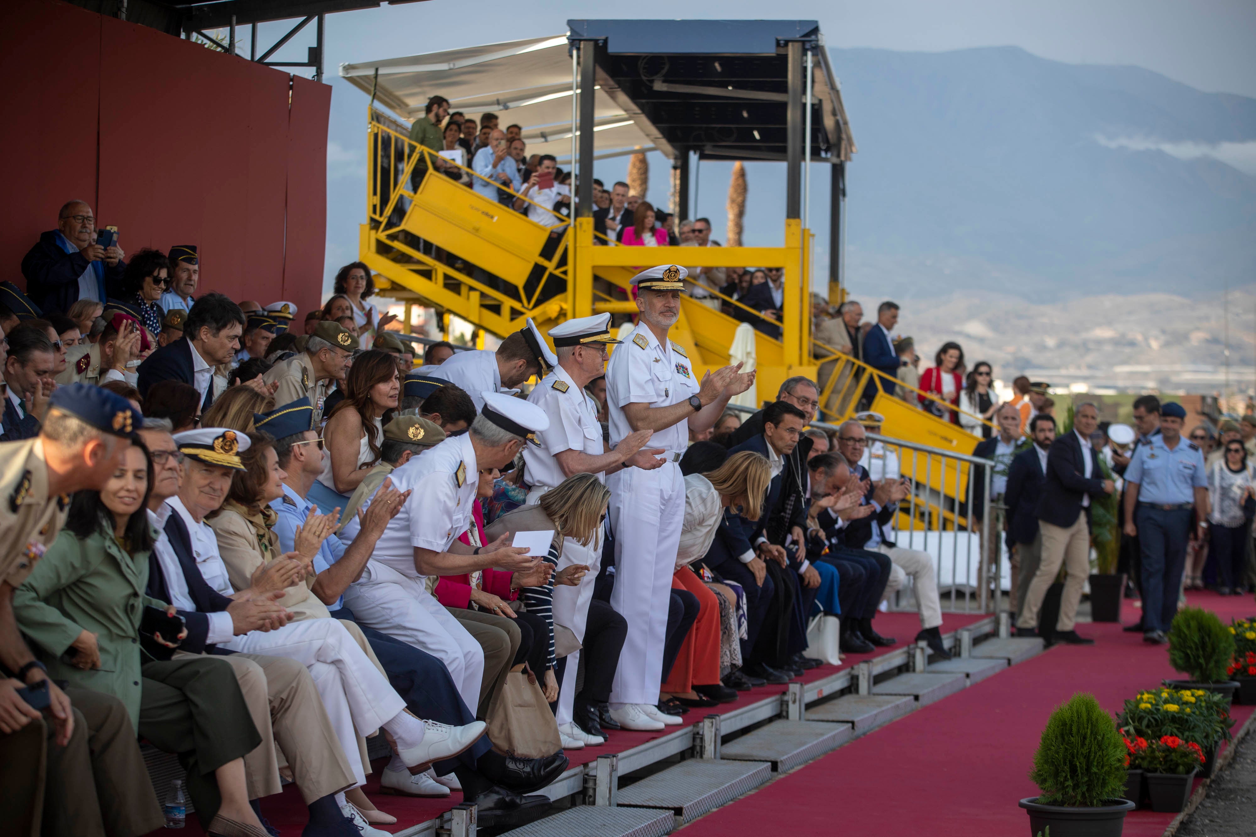 Las imágenes de la Armada en Motril con la presencia de Rey Felipe VI