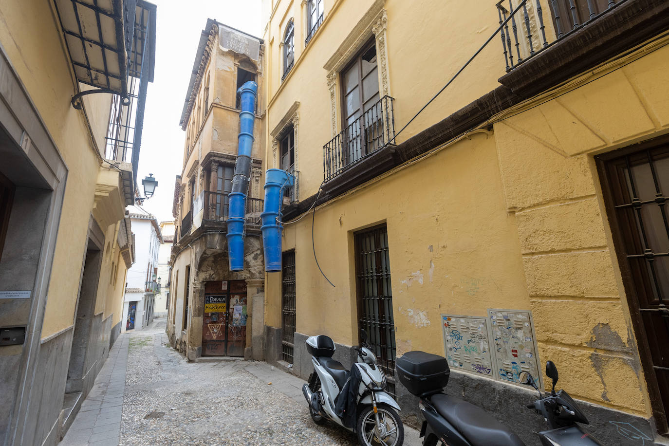 Calle Ballesteros, donde está el Palacio.