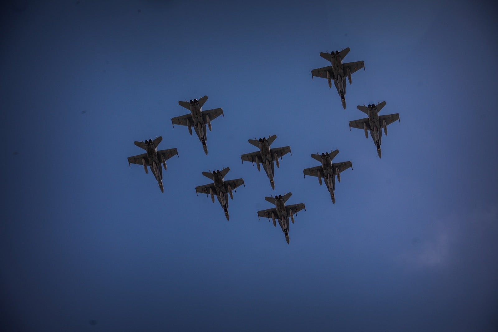 Las imágenes del desfile de las Fuerzas Armadas desde dentro y a vista de pájaro