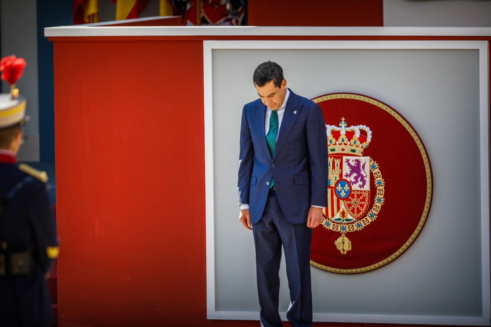 Las imágenes del desfile de las Fuerzas Armadas desde dentro y a vista de pájaro