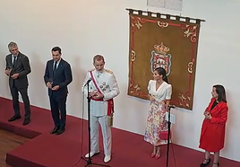 Felipe VI durante su discurso en Granada.