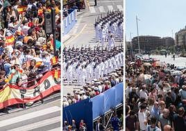 Así fue el desfile del Día de las Fuerzas Armadas en Granada
