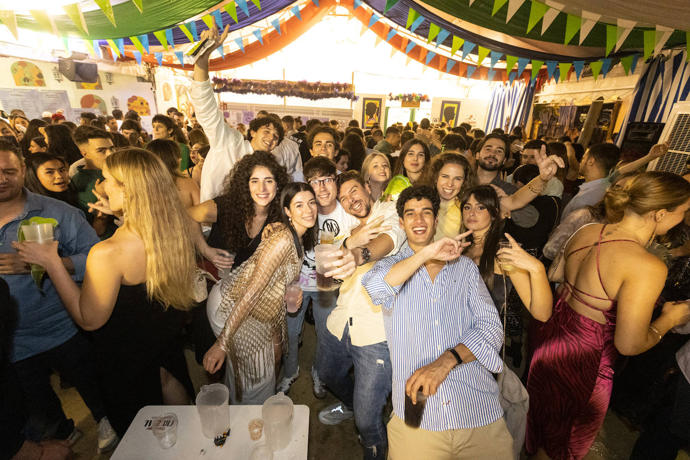 La noche en el Ferial, en imágenes