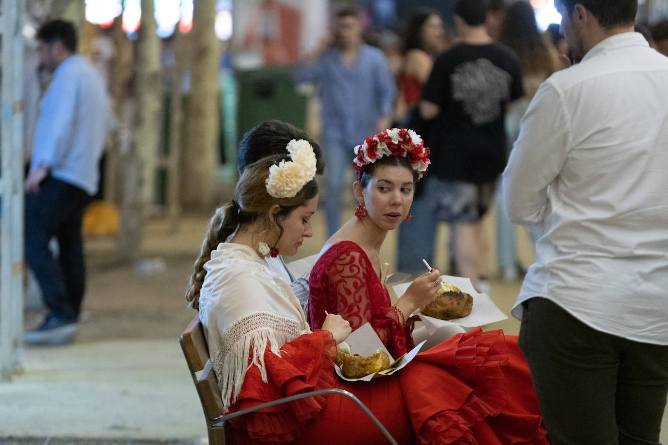 La noche en el Ferial, en imágenes