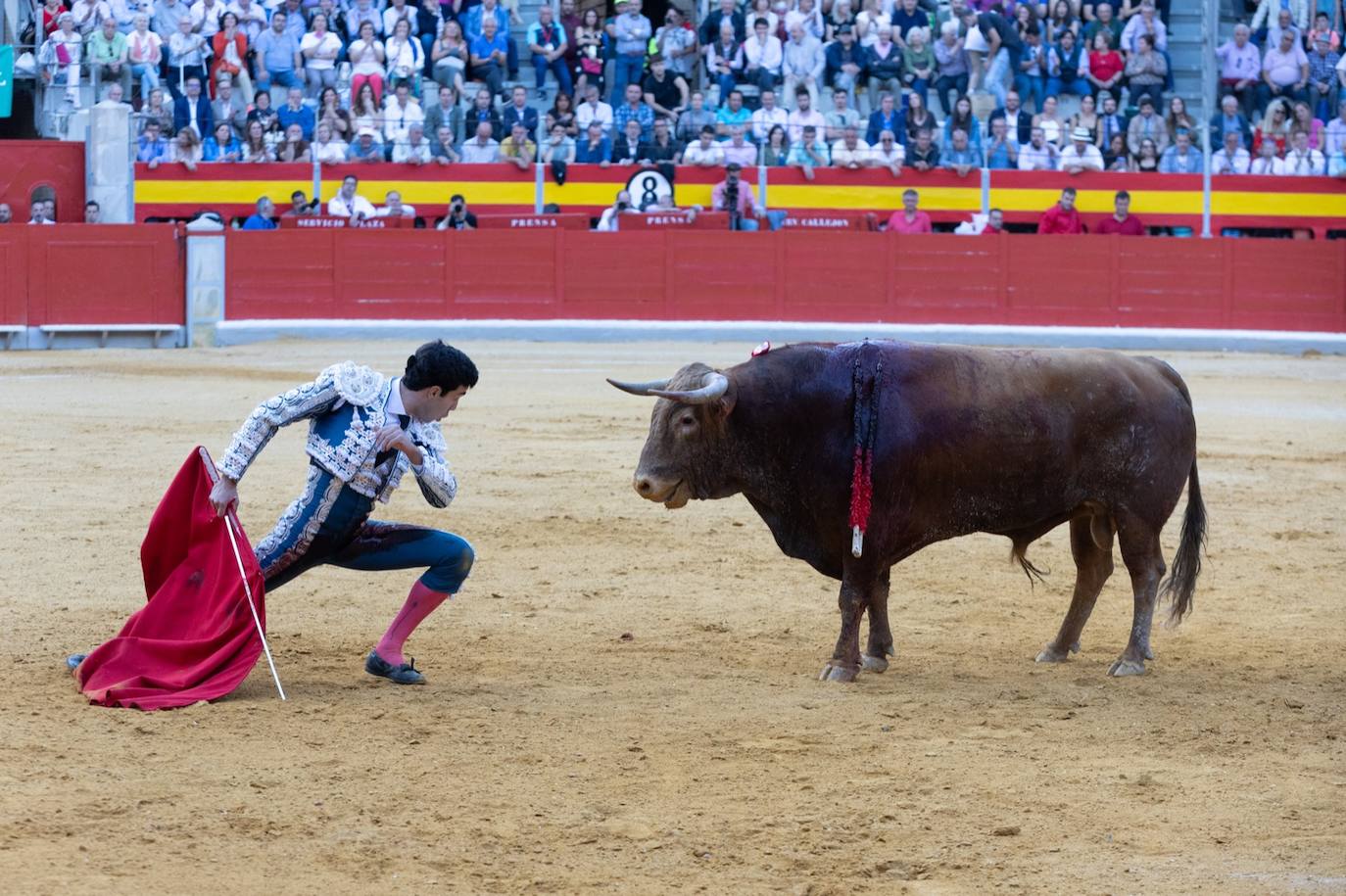 Las imágenes de la tarde triunfal de El Juli, Roca Rey y Tomás Rufo