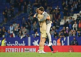 Foto utilizada por el central brasileño para despedirse de Rubi.