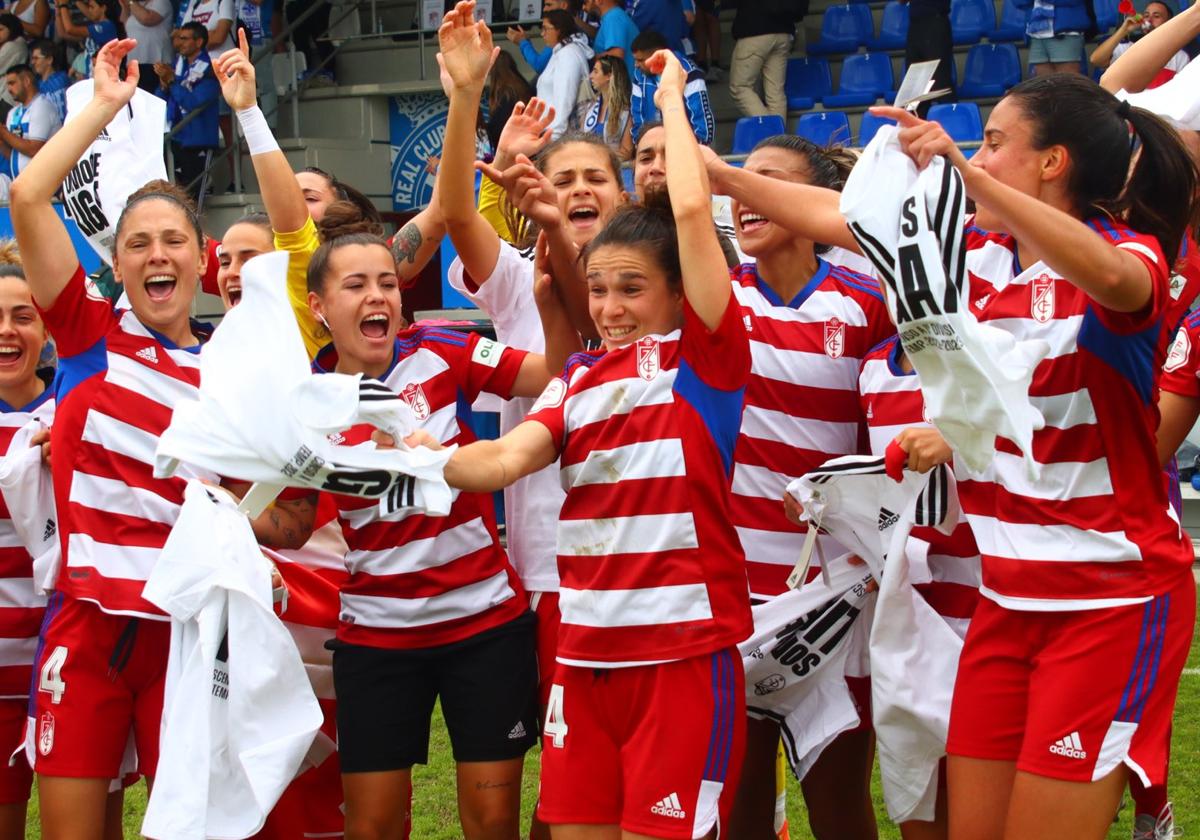 Celebración del ascenso.