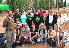 Parte del grupo de trabajo.