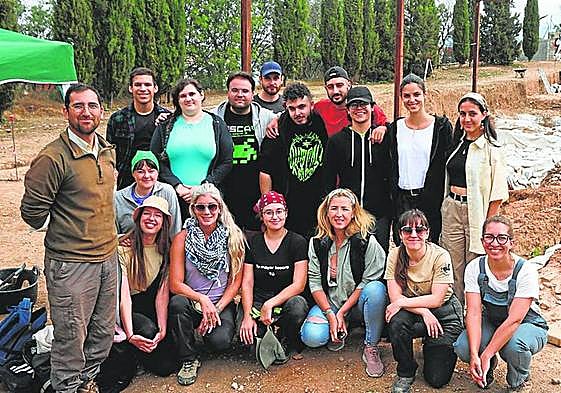 Parte del grupo de trabajo.