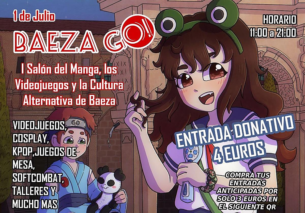 Cartel de la promoción del Baeza Go!