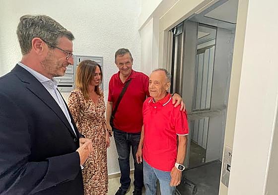 Edificio de seis viviendas en la calle Doce Apóstoles, en la capital.