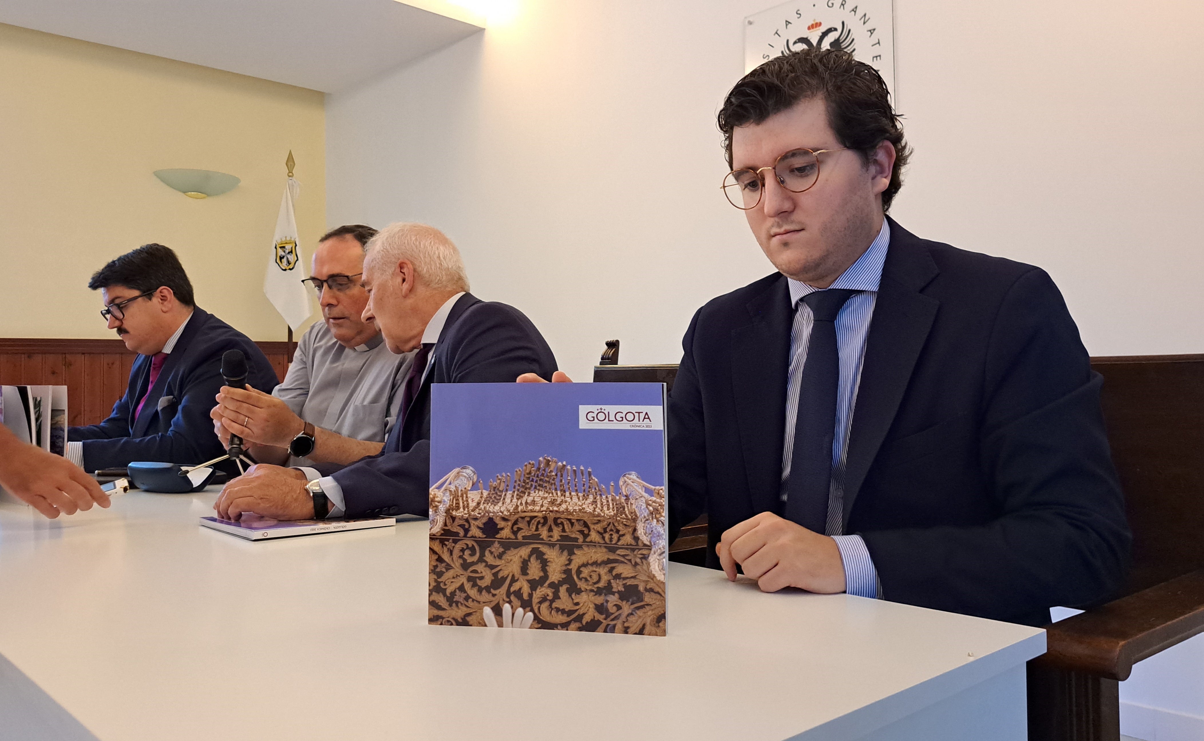 Un momento de la presentación de la revista.