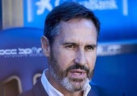 Vicente Moreno, en su etapa como entrenador del Espanyol, su último club en España.