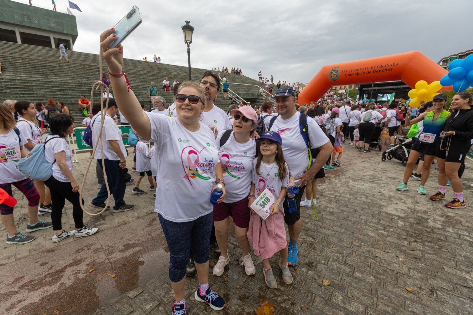 Granada marcha contra el cáncer