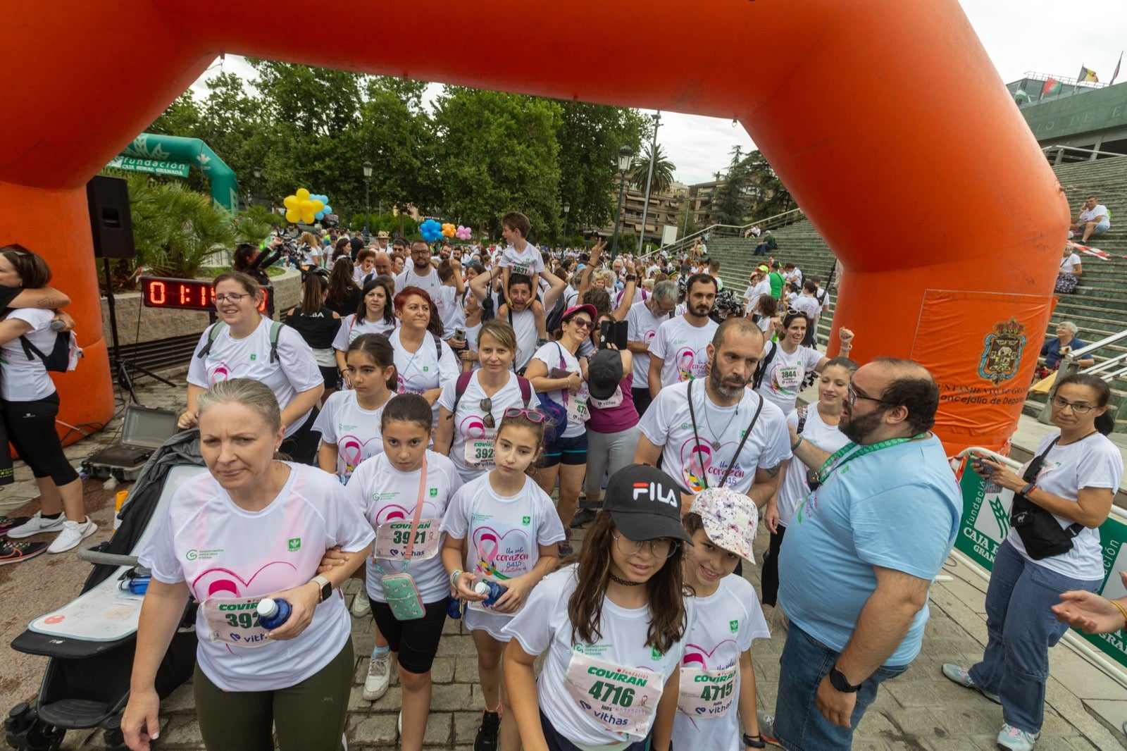 Granada marcha contra el cáncer