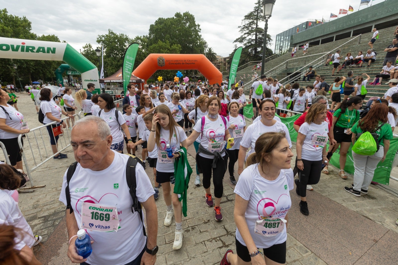 Granada marcha contra el cáncer