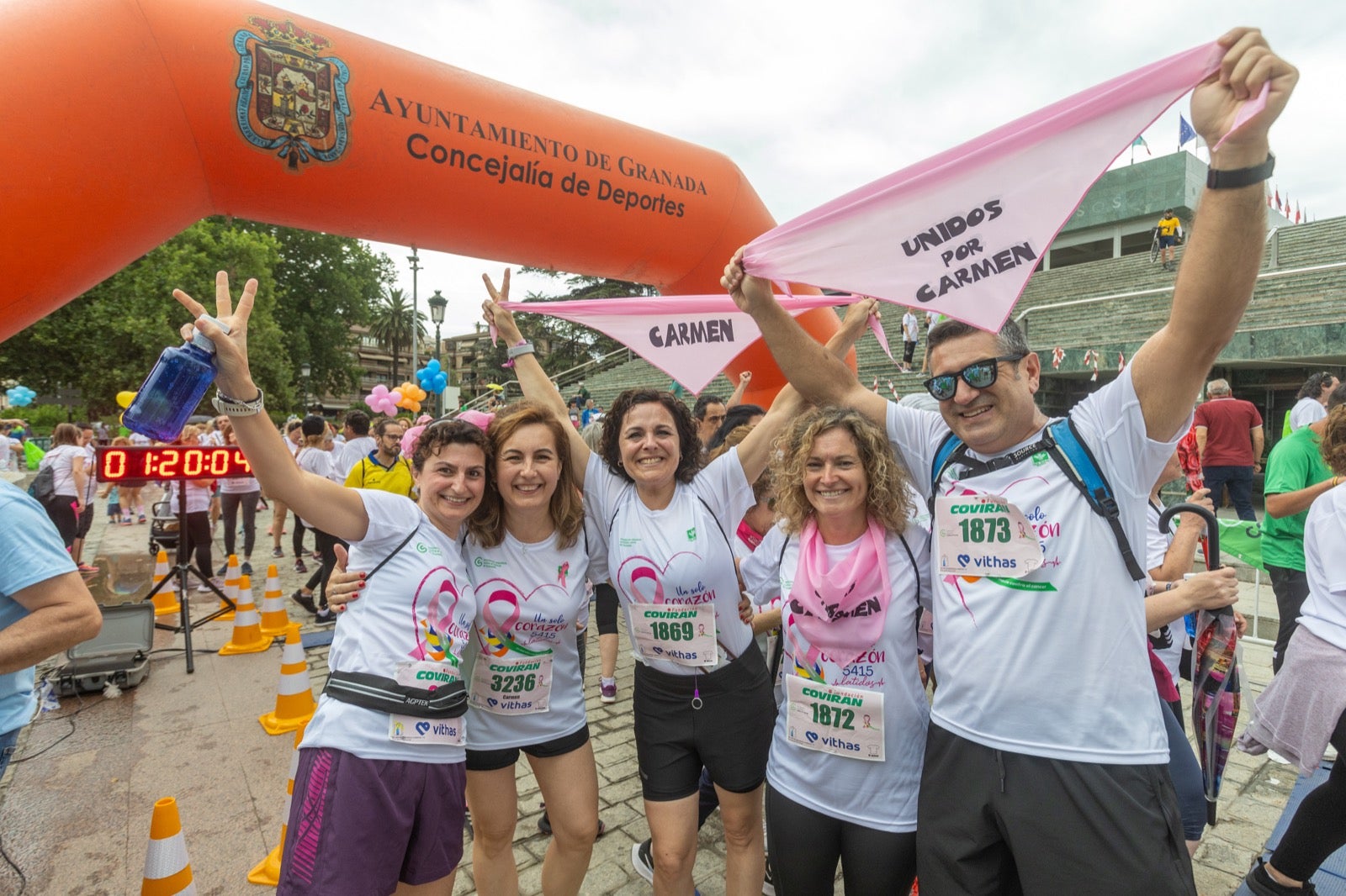 Granada marcha contra el cáncer