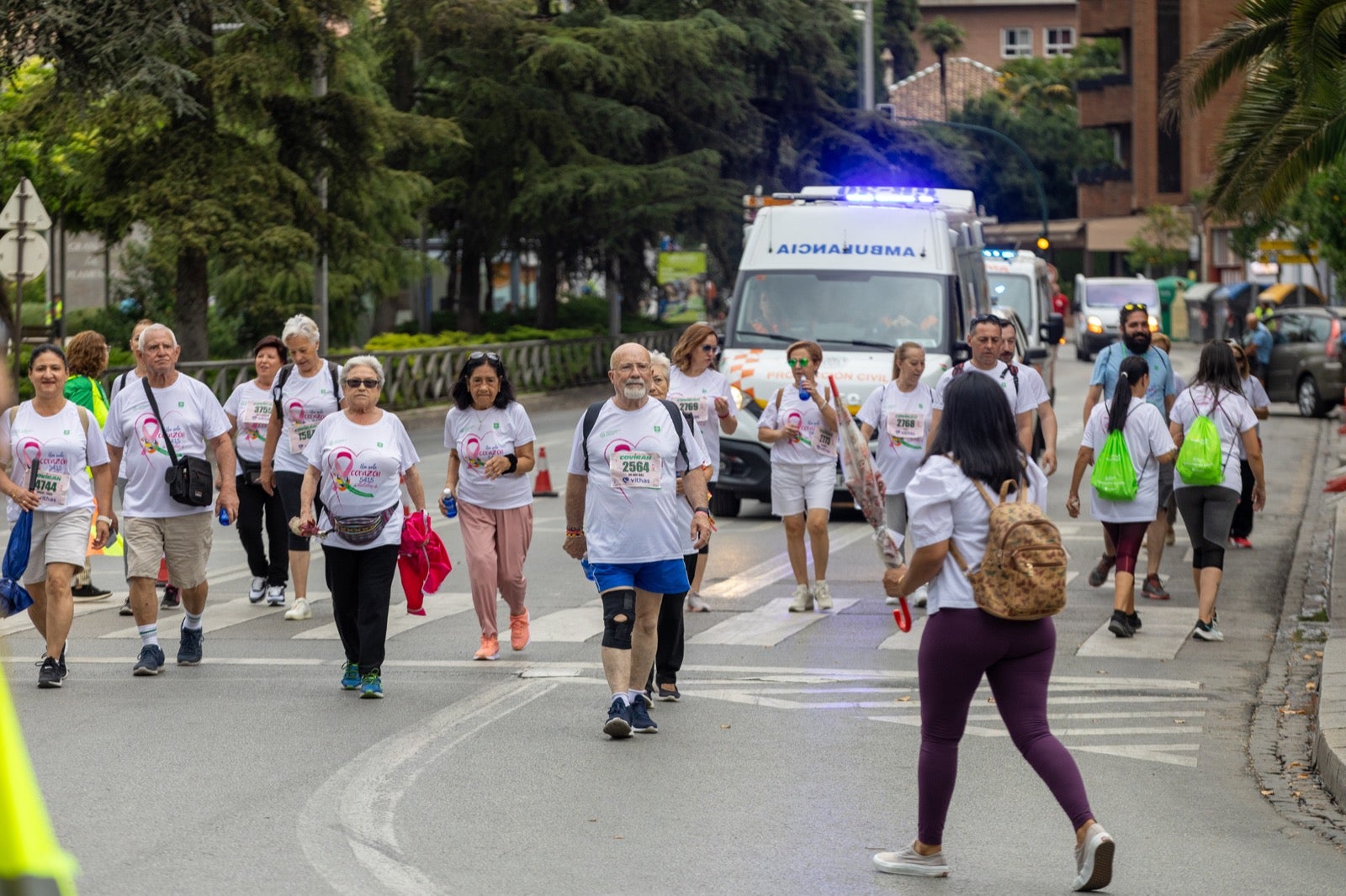 Granada marcha contra el cáncer